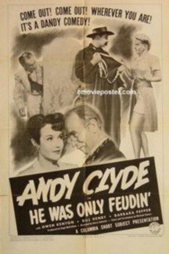 He Was Only Feudin' (1943) poster