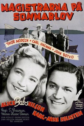 Magistrarna på sommarlov (1941) poster