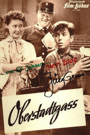 Oberstadtgass (1956) poster