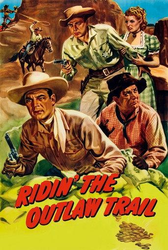 Ridin' the Outlaw Trail (1951) poster