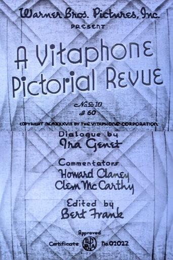 Vitaphone Pictorial Revue (Series 2) #10 (1938) poster