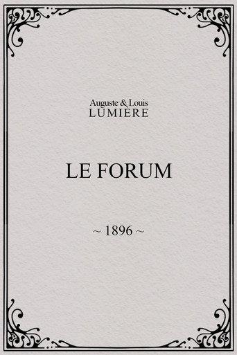 Le forum (1896) poster
