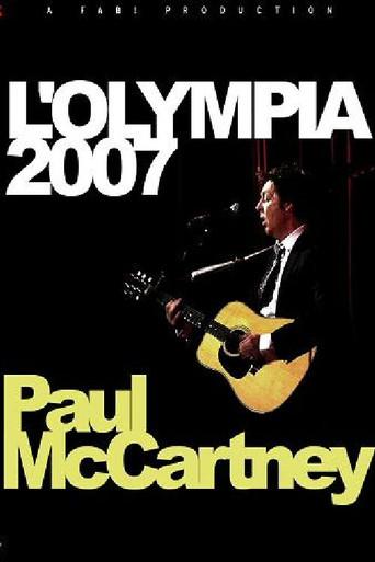 Paul McCartney: Live at the Olympia Paris 2007 (2007) poster