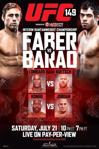 UFC 149: Faber vs. Barao (2012) poster