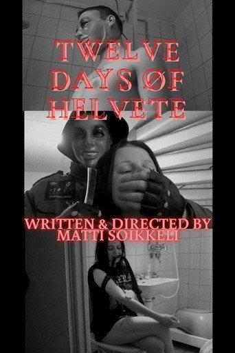 Twelve Days Øf Helvete (2021) poster