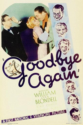 Goodbye Again (1933) poster