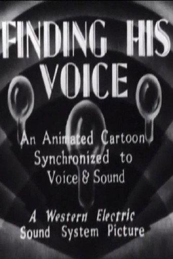 Finding His Voice (1929) poster