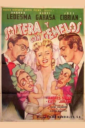 Soltera y con gemelos (1945) poster