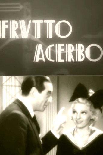 Frutto Acerbo (1934) poster
