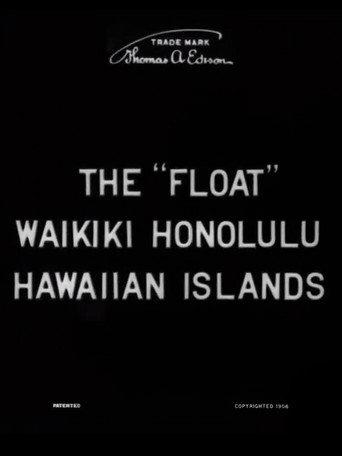 The "Float," Waikiki, Honolulu, Hawaiian Islands (1907) poster