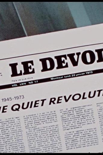Le devoir, Part 2: 1945-1973 - The Quiet Revolution (1973) poster