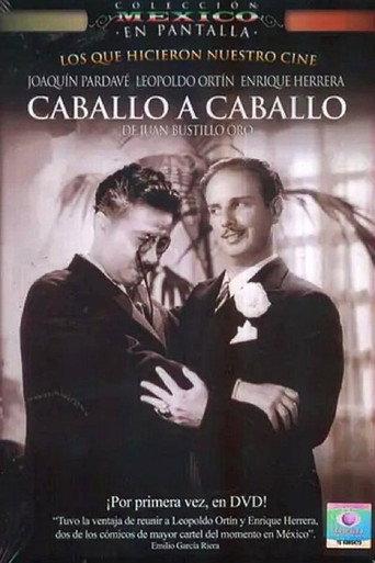Caballo a caballo (1939) poster
