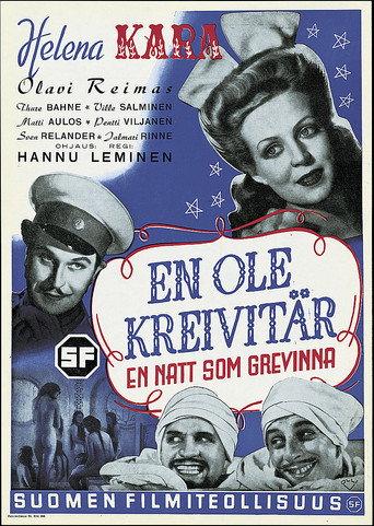 En ole kreivitär (1945) poster