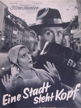 The Town Stands on Its Head (1933) poster