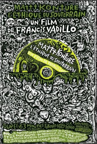 Mattt Konture, l'éthique du souterrain (2021) poster