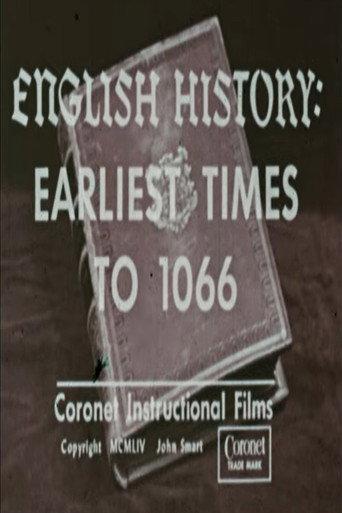 English History: Earliest Times to 1066 (1954) poster