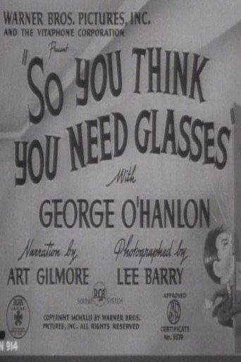 So You Think You Need Glasses (1942) poster