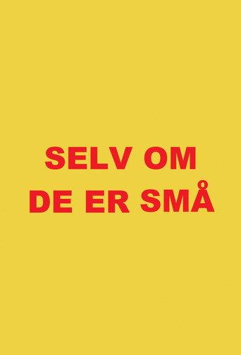 Selv om de er små (1957) poster