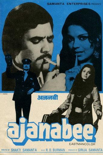 Ajanabee (1974) poster
