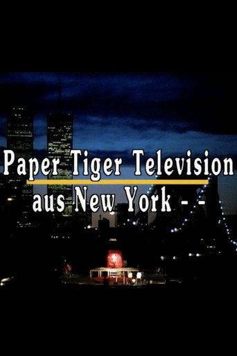 Paper Tiger Television, New York (1989) poster
