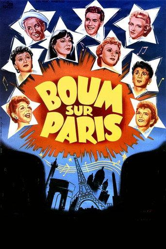Boom on Paris (1954) poster