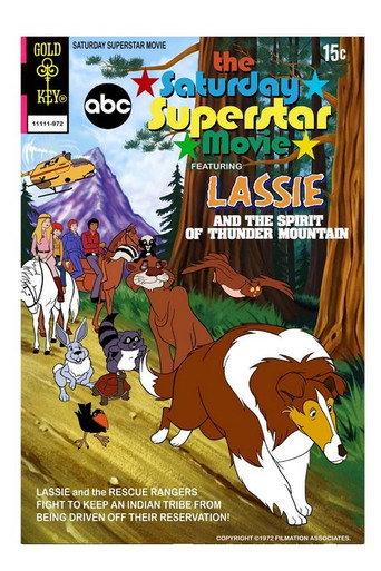 Lassie and the Spirit of Thunder Mountain (1972) poster