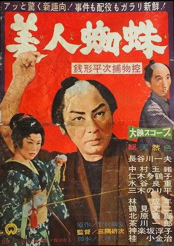 The Casebooks of Heiji Zenigata: Beautiful Spider (1960) poster
