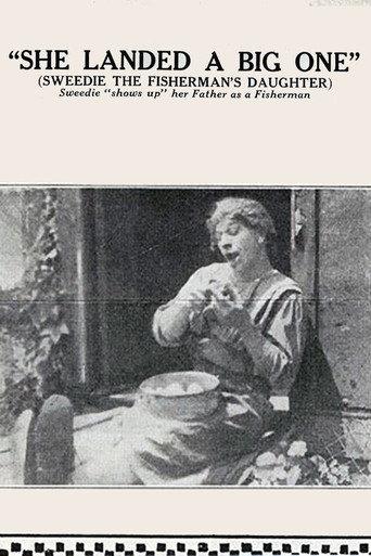 She Landed a Big One (1914) poster