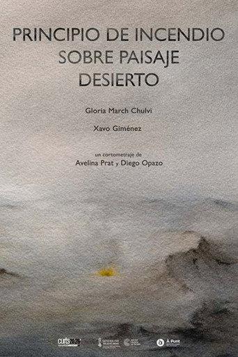 Principio de incendio sobre paisaje desierto (2026) poster