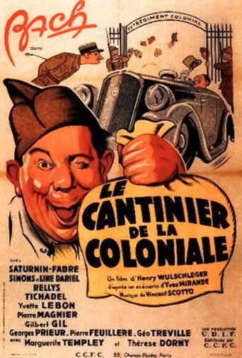 Colonial Canteen (1937) poster