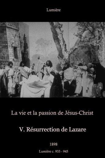 V. Résurrection de Lazare (1898) poster