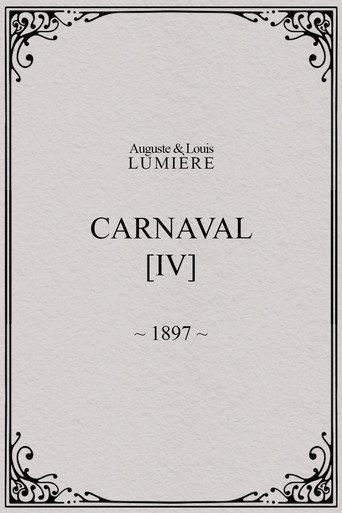 Carnaval, [IV] (1897) poster