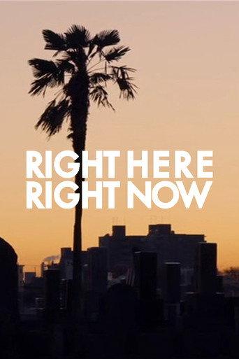 RIGHT HERE RIGHT NOW (2015) poster