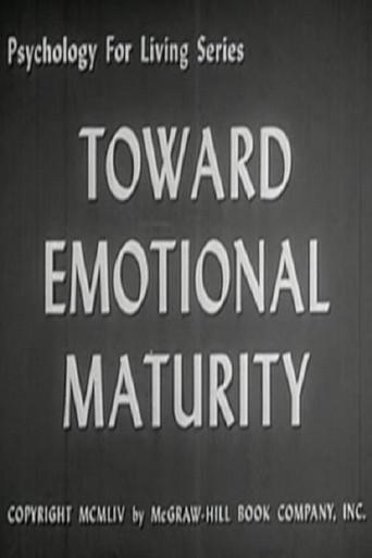 Toward Emotional Maturity (1954) poster