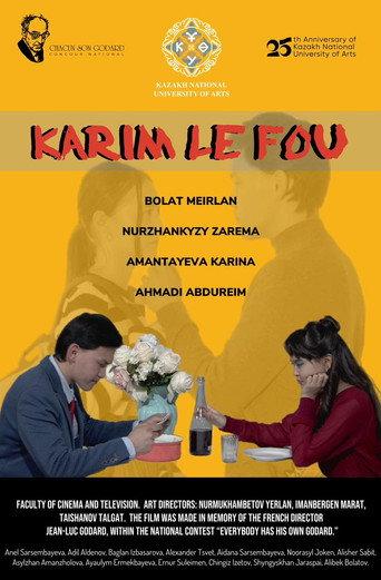 KARIM LE FOU () poster
