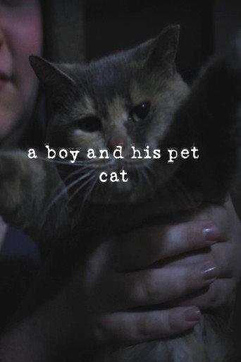 a boy and his pet cat (2019) poster