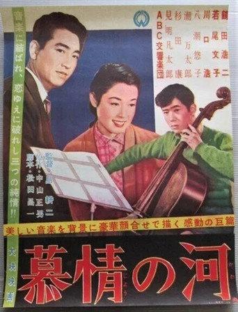 Bojô no kawa (1957) poster