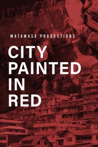 City Painted in Red (2020) poster