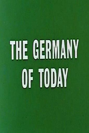 The Germany of Today (1967) poster
