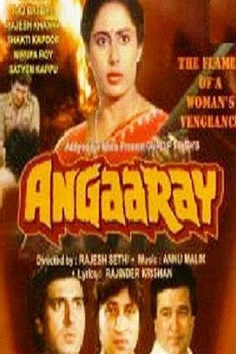 Angaaray (1986) poster