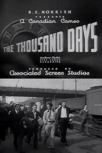 The Thousand Days (1942) poster