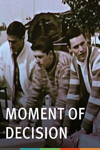 Moment of Decision (1961) poster