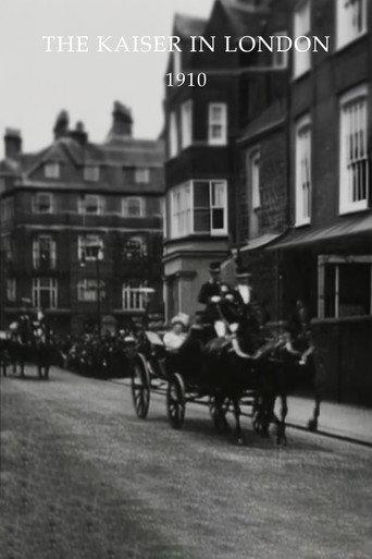 The Kaiser in London (1910) poster