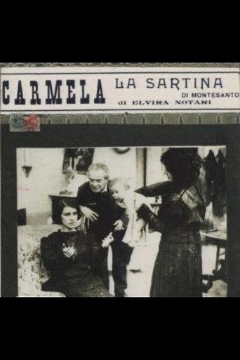 Carmela the Dressmaker of Montesanto (1916) poster