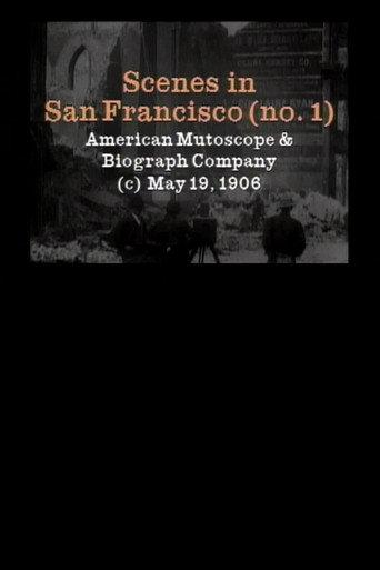 Scenes in San Francisco. [No. 1] (1906) poster