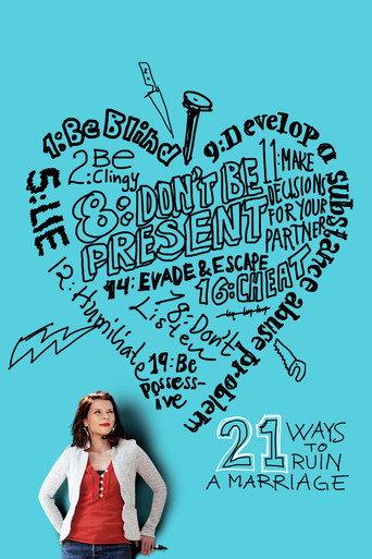 21 Ways to Ruin a Marriage (2013) poster