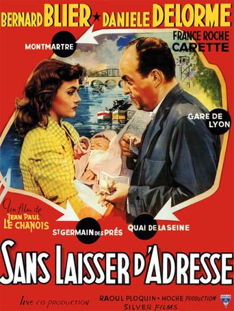 Without Leaving an Address (1951) poster