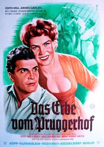 Das Erbe vom Pruggerhof (1956) poster