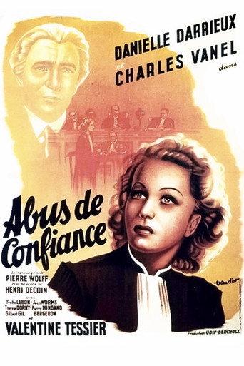 Abused Confidence (1937) poster