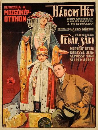 Three Weeks (1917) poster